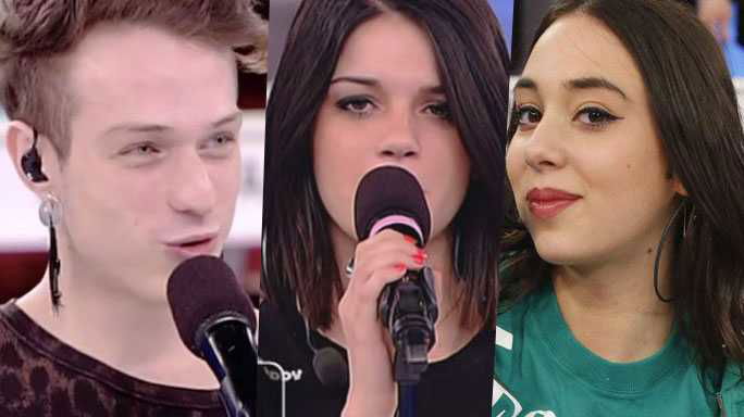 Irama ad Amici è stato con Nicole e Sephora