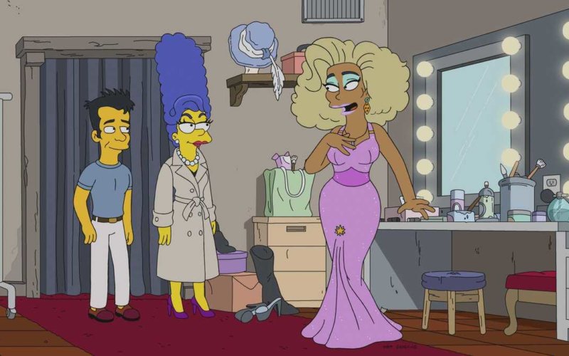 RuPaul simpason