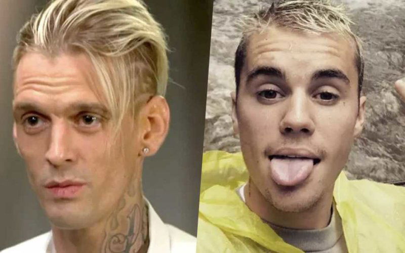 aaron carter gay justin bieber