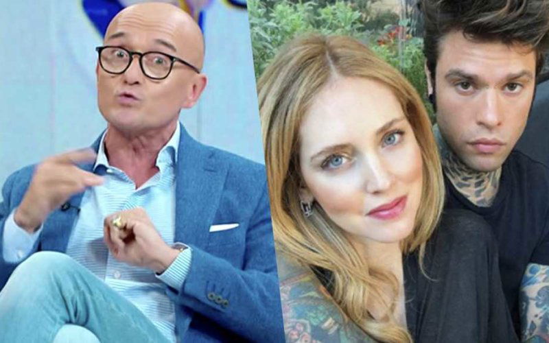 alfonso signorini fedez chiara ferragni