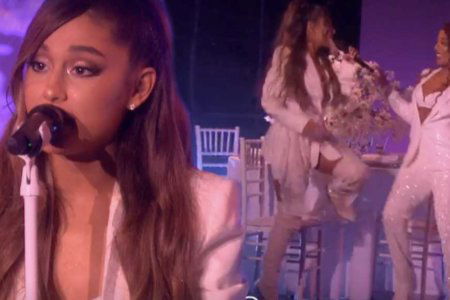 ariana grande thank u next video performance live