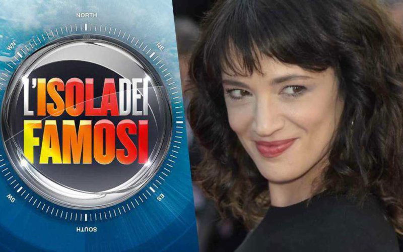 asia argento isola dei famos