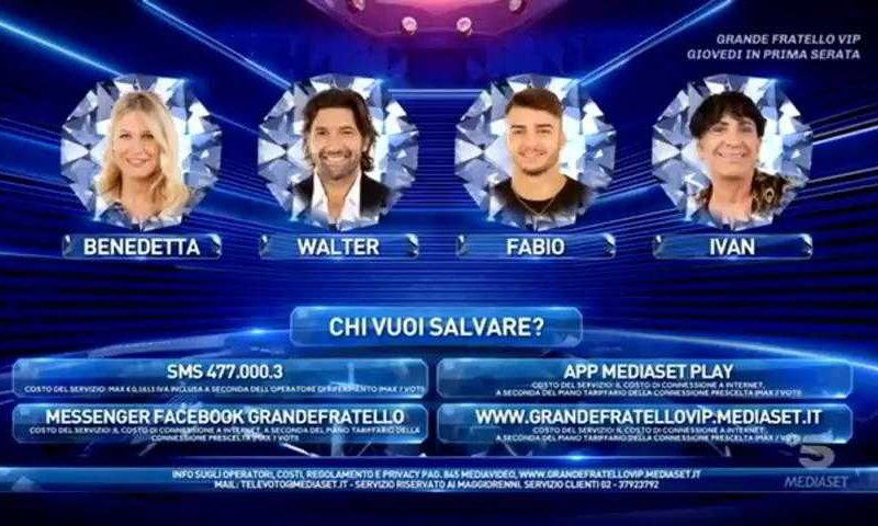 grande fratello vip