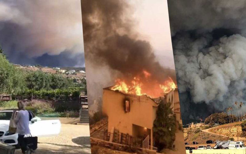 incendio california malibu britney caitlyn lady gaga