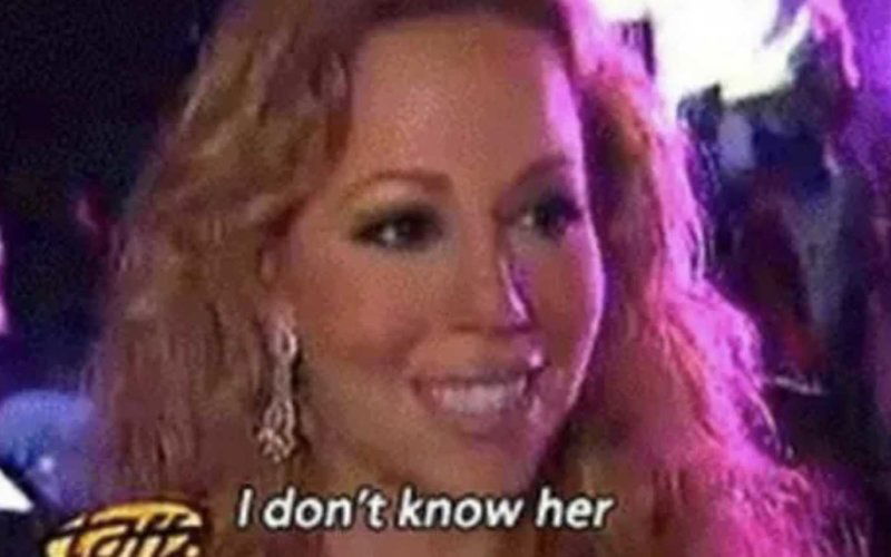mariah carey i dont know her