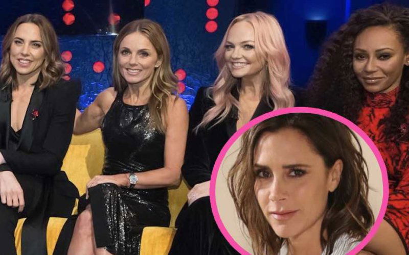 victoria beckham spice girls tour london wembley