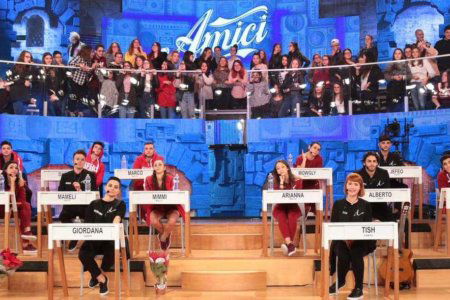 amici scene tagliate banchi ragazzi