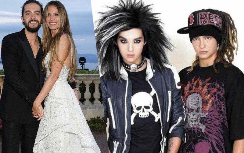 heidi klum wedding tom kaulitz bill gay tokio hotel