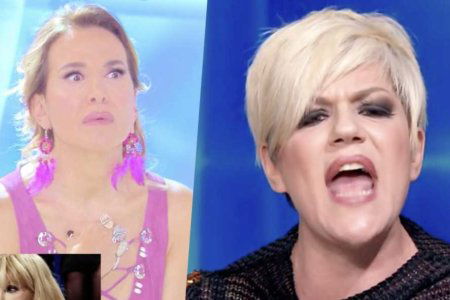 manuela villa choc minacciata domenica live