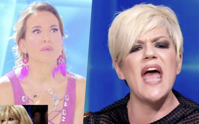 manuela villa choc minacciata domenica live