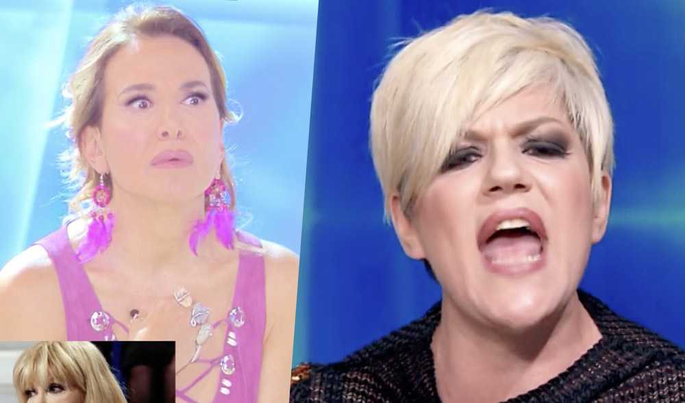manuela villa choc minacciata domenica live