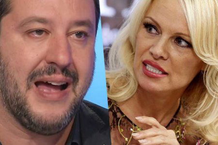 matteo salvini pamela anderson