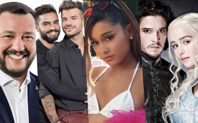 most tweeted twittati twitter 2018 clario salvini ariana grande got
