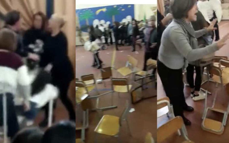 rissa gela scuola mamme bambini