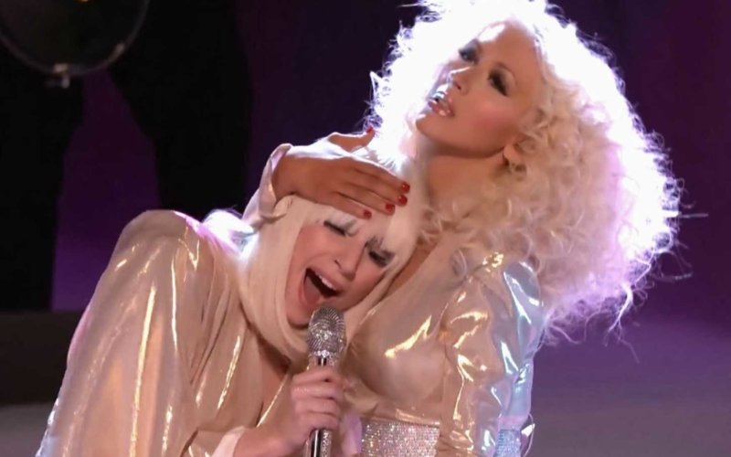 lady gaga christina aguilera perez hilton do what social