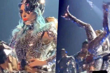lady gaga enigma video microphone