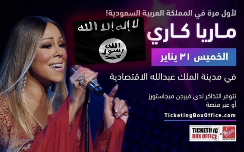 mariah carey isis gedda arabia saudita