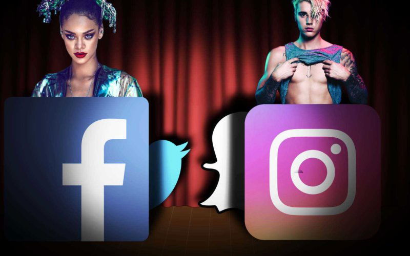most followeed facebook twitter instagram social celebrities