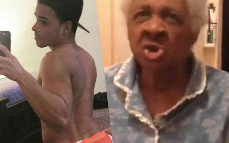 ragazzo twerking nonna