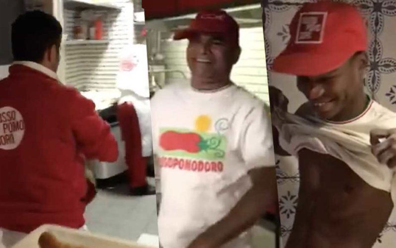 rossopomodoro neri stranieri deodorante video