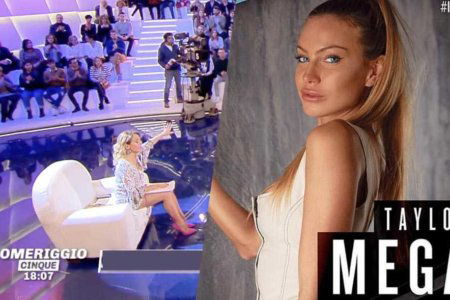 taylor mega pomeriggio 5 video