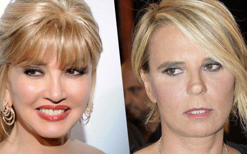 Milly Carlucci e Maria De Filippi