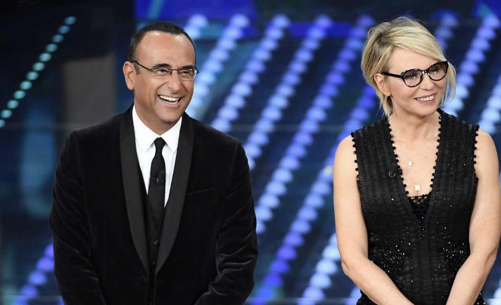 carlo conti maria de filippi sanremo 2020