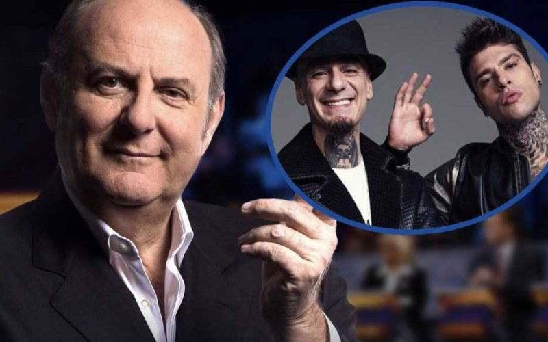 gerry scotti fedez j ax shade puntata
