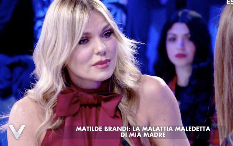 matilde brandi malattia madre verissimo