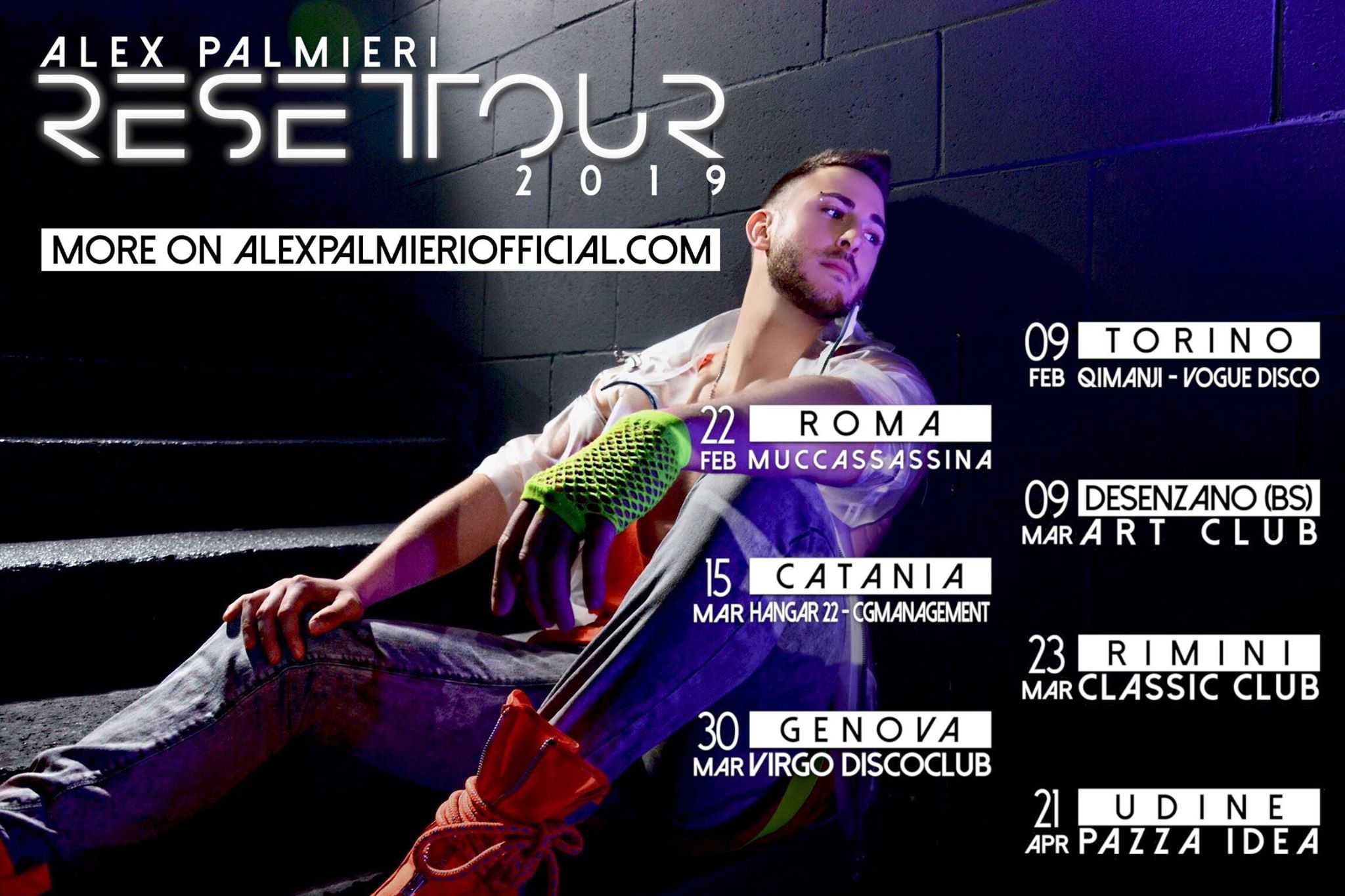 reset tour alex palmieri gay