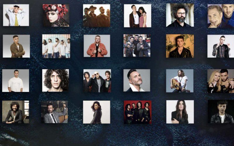 sanremo 2019 artisti canzoni in gara