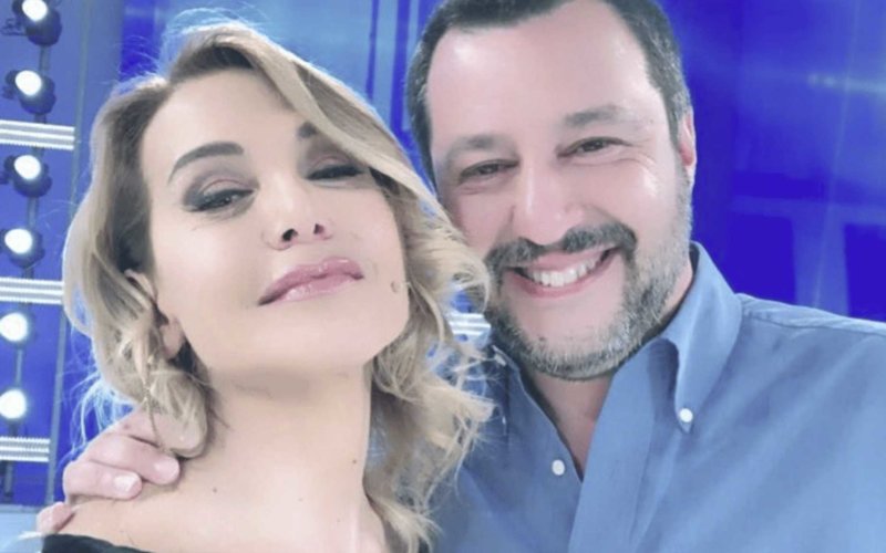 Barbara d'Urso Matteo Salvini
