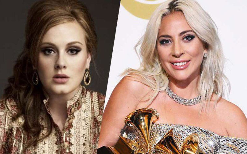 adele lady gaga record itunes