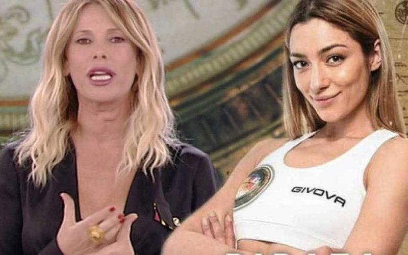 alessia marcuzzi isola soleil sorge social reality