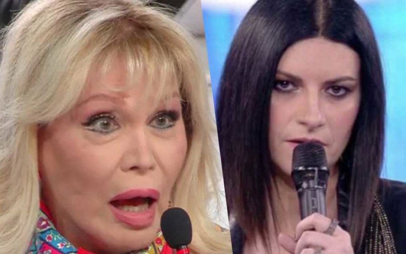 amanda lear laura pausini sanremo