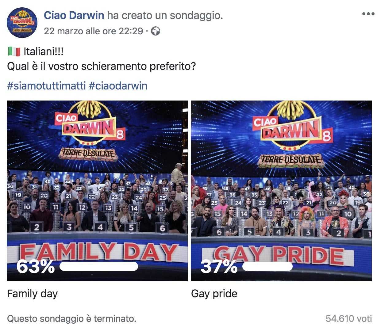 Risultati immagini per gay pride e family day immagini