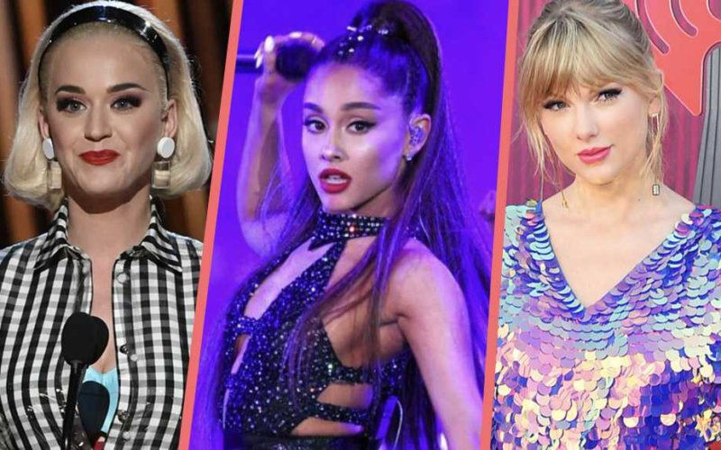 iheartradio music awards 2019 ariana katy taylor swift