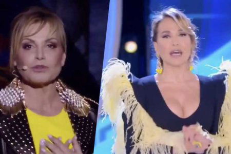 Simona Ventura Barbara d'Urso Notre Dame