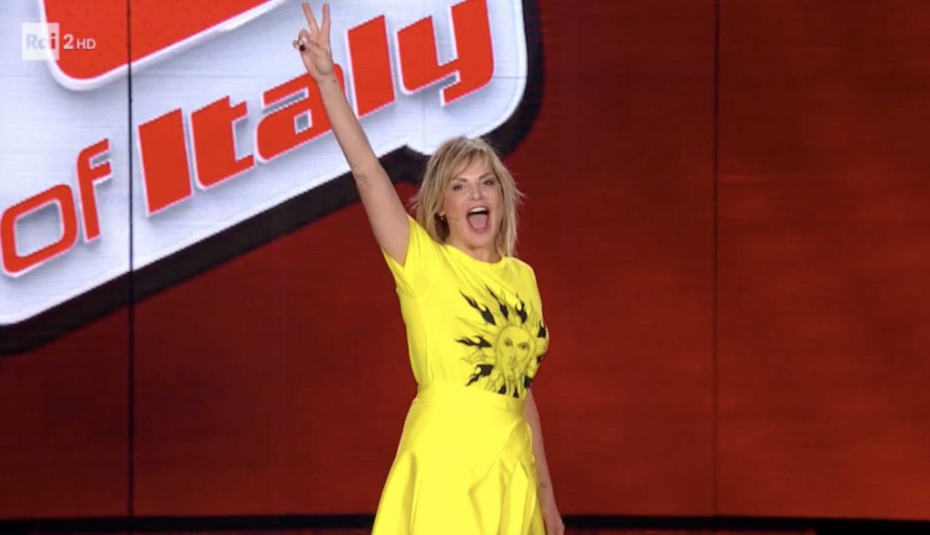 Simona Ventura The Voice Of Italy Rai Due