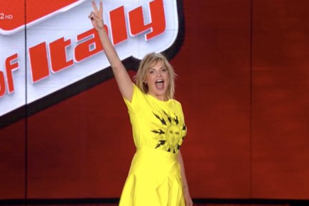 Simona Ventura The Voice Of Italy Rai Due