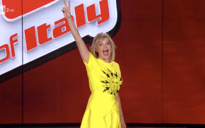 Simona Ventura The Voice Of Italy Rai Due