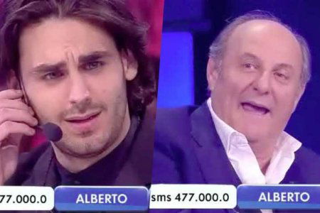 Alberto Urso e Gerry Scotti