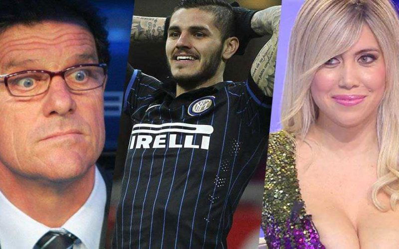Fabio Capello Mauro Icardi Wanda Nara