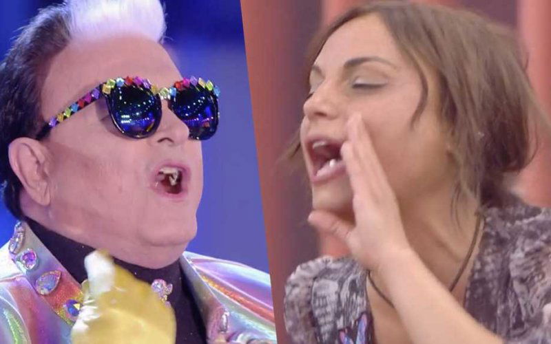 cristiano malgioglio francesca de andre litigata grande fratello