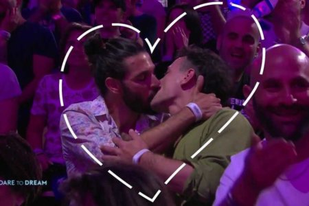 eurovision gay kiss cam