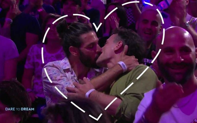 eurovision gay kiss cam