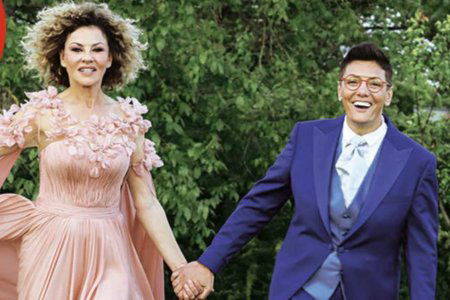 eva grimaldi imma battaglia spose gay matrimonio