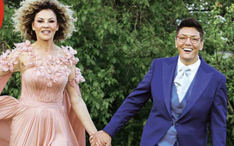eva grimaldi imma battaglia spose gay matrimonio