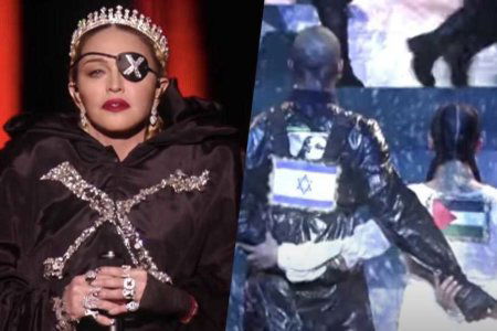 madonna israele eurovision ballerina palestina
