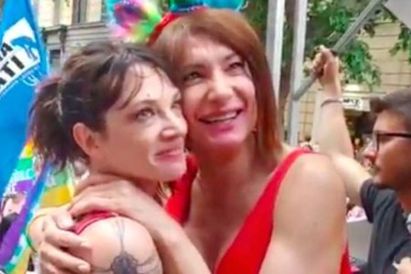 Vladimir Luxuria Asia Argento